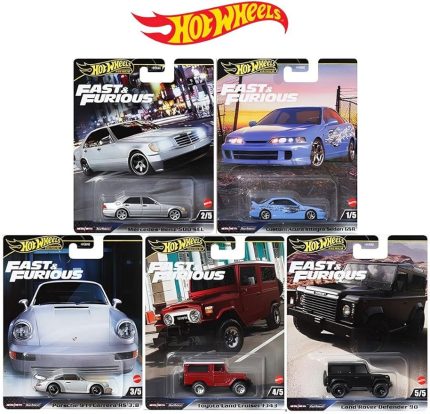 WHEELS Premium 2024 Fast And Furious 5li Set