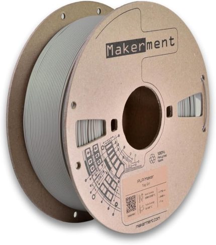 PLA Maker, 1.75mm 1kg 3D Yazıcı PLA Filament (Taş Gri)