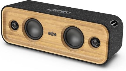 Get Together 2 taşınabilir Bluetooth hoparlör, sürdürülebilir malzemelerden üretilmiştir, 20 saat çalışma süresi, mikrofon, 40 W yüksek sesli dış mekan hoparlörü