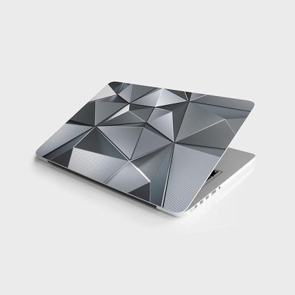Sticker Bilgisayar Notebook Pc Kaplama Etiketi 3D Metal