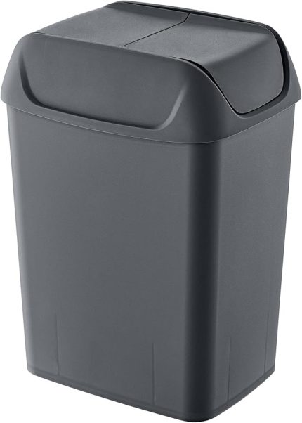 Svingi Çöp Kutusu 10 LT Antrasit - ANTRASİT, Çok Amaçlı Çöp Kutusu