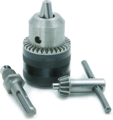 48230 3 pc Drill Chuck SDS Adaptor and Key
