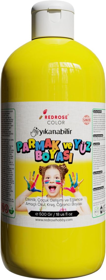 Rose Sarı Parmak Boyası 500 gr