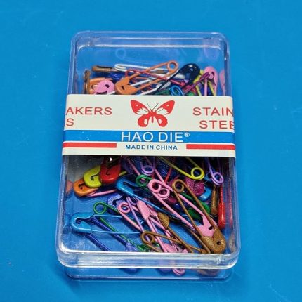 Renkli Minik Metal Çengelli İğne 70 Adet 1dksg03