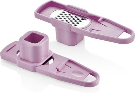 Sarımsak Rendesi, 2 Adet (Pembe)