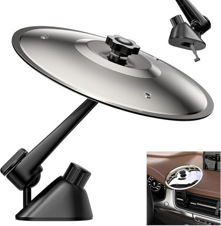 çarpışma zili, araç kazası, Cymbal davul, araç davul havalandırma yarığı, el davulu vurmalı çalgı, dekorasyon, her türlü araç, müzik severler için, sürüş eğlencesi (gümüş)