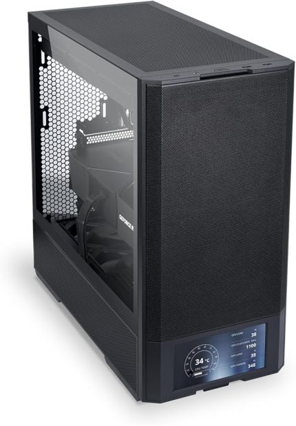 Li Lancool 207 Digital RGB Mid-Tower ATX Kasa Siyah