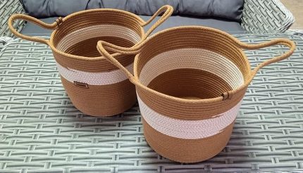 ADET EV BANYO HASIR18*25CM OYUNCAK PATATES SOĞAN SEPETİ