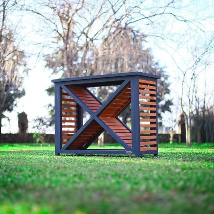 Dekoratif Ahşap Dış Mekân Odunluk