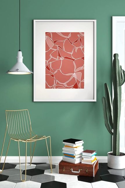 Çoklu Tablo Çerçeveler Dekorasyon 50x 70 Ev Dekoru Konsept Tekli Çerçeve ÖZC-192