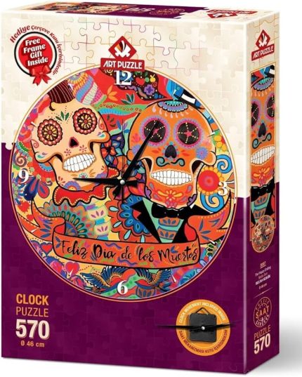 Puzzle Mutlu Son 570 Parça Saat Puzzle