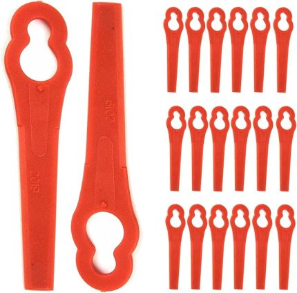 50 adet plastik çim makası bıçakları, 90mm yedek akülü strimmer bıçakları Polycut 2-2 Polycut 3-2 FSA 45 FSA 57 bahçe strimmer çim biçme bıçakları
