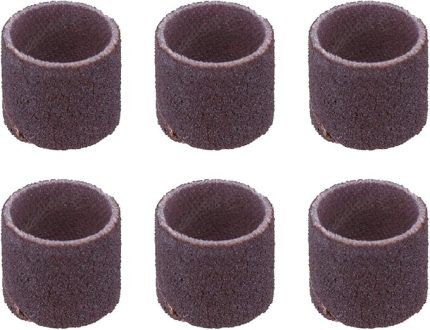 432 Bant Zımpara, Ahşap ve Plastikte, 13 mm, 120 Kumlu, 6'lı