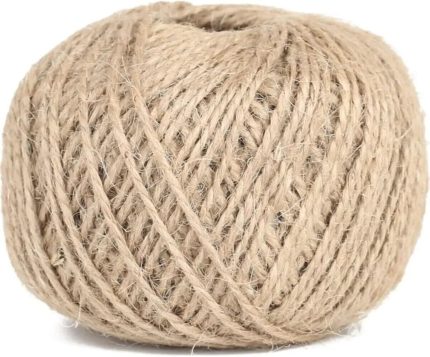 Jüt İpi Hasır ipi Kırnap İpi Kendir İpi Keten İpi - Süsleme Hobi El İşi Jüt ip Hasır İp (1 mm 1 Adet, metre, 100)