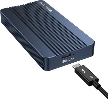 40Gbps M.2 NVMe SSD Muhafazası, 2230 2242 2260 2280 M&B+M-Key Boyutlarını Destekleyen Nvme Muhafazası, USB4 ile Uyumlu M.2 Muhafazası, 2700MB/s'ye Kadar Type-C Alüminyum SSD Kılıfı