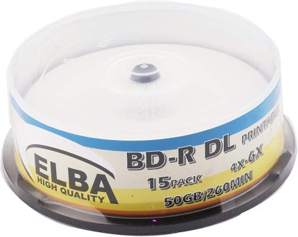 BLU-RAY BD-R 6 X 50GB 15Lİ CAKE BOX PRINTABLE