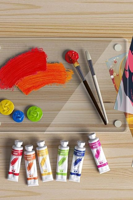 Saydam Cam Boya Paleti 20 x 30 cm