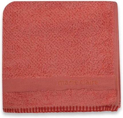 Claire Export Havlu Melodie 100% Pamuk 50 * 90 Cm Tekli Somon