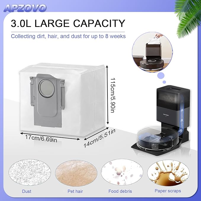 Q8 Max /Q8 Max+/Q7 Max /Q7 Max+/Q5 Pro /Q5 Pro+/Q5 Max+/Q5 Max+/S8+ / S8 Pro Ultra /S7 Max Ultra /S7 MaxV Ultra, 3L Büyük Kapasiteli Çantalar - Görsel 3