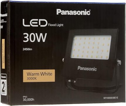 LED PROJEKTÖR, SICAK BEYAZ IŞIK 30W 2450LM 3000K