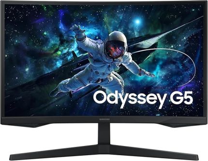 G55C Gaming Odyssey G5 27 2560x1440 VA 1000R 165Hz 1ms 2,500:1 HDR10 FreeSync LS27CG552EUXUF