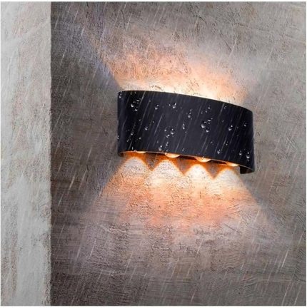 Ct-8013 Kapri Modern Dış Mekan Led Aplik Amber