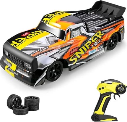 30 KM Hız Yapan Uzaktan Kumandalı Araba Şarjlı Drift Atan Hız Vitesli Led Işıklı 2 Kademeli Hız Vitesi 2 Farklı Led Işıklı Farlar Yedek Drift Lastikler (pick up)