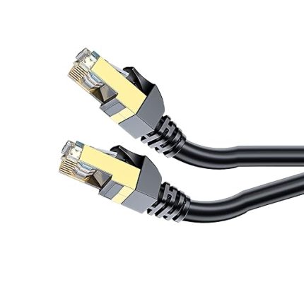 Cat7 Ethernet Patch Adsl Modem İnternet Kablosu (Cat7, 50 Metre)