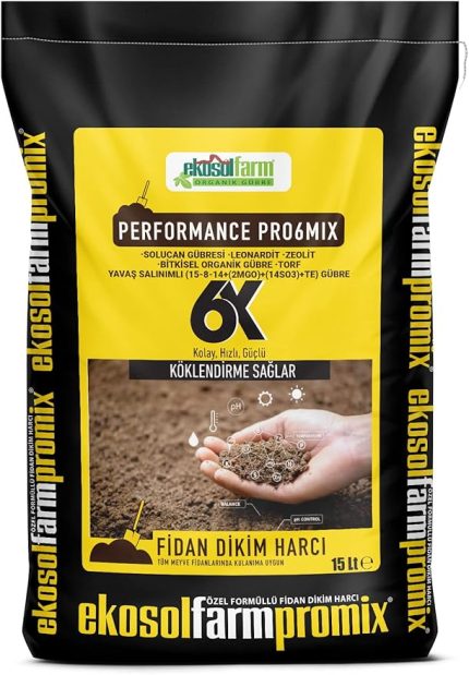 Fidan Dikim Harcı Performans Pro6Mix Gübre 15 Litre
