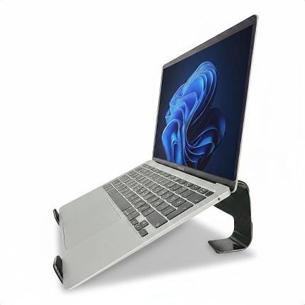 Fixer Laptop Standı - Notebook Yükseltici Altlık - Metal (Siyah)