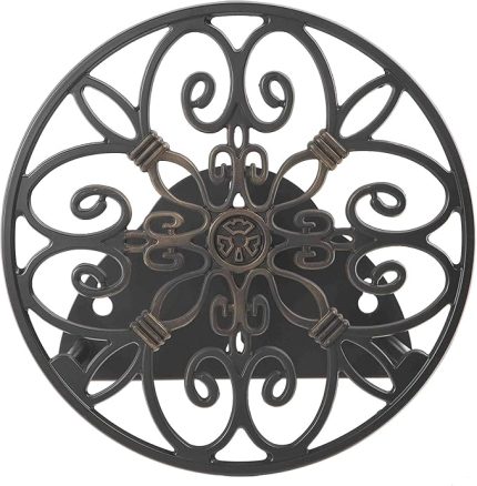 Garden Products 670 Duvara Monte Dekoratif Hortum Uşağı, 125 fit tutar, Siyah