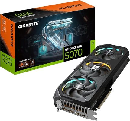 VGA NVIDIA 12GB GDDR7 RTX5070 GAMING OC GV-N5070GAMING OC-12GD 192BIT/3XDP/1XHDMI/3XFAN GPU Ekran Kartı