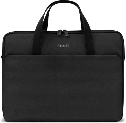 MCE-1511 Nova Eco Çevre Dostu Laptop Çantası, 15.6 inç Bilgisayar Çantası, Kadın ve Erkek Notebook Çantası, YKK Fermuarlı Macbook Çantası, İş ve Evrak Çantası, Siyah
