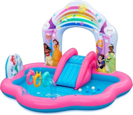 Disney Princess Enchanted Palace Oyun Merkezi, 7 ft 3 İnç x 6 ft 4 İnç x 55 İnç veya 2,21 m x 1.93 m x 1.40 m