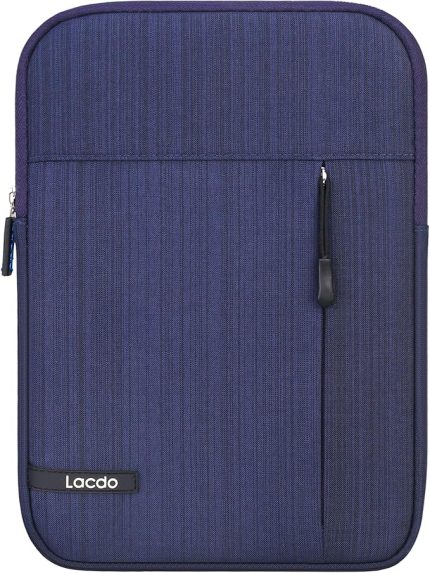 Tablet Kılıfı Taşınabilir Kılıf için iPad Mini 7 (A17 Pro)/6/5/4/3/2, Samsung Galaxy Tab A7 Lite 8.7"/Galaxy Tab A, Lenovo Tab M8, Huawei MediaPad M5 Suya Dayanıklı Koruyucu Çanta, Mavi