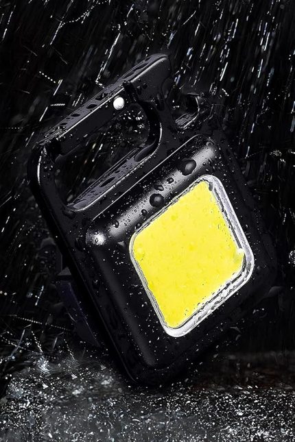 Mini Led El Feneri Su Geçirmez Şarjlı El Feneri Taşınabilir Kamp Feneri Cep Anahtarlık