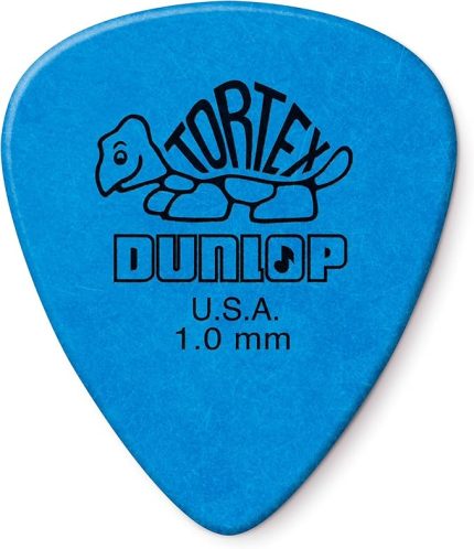 Dunlop Tortex Standart 1,0 mm Mavi Gitar Penaları-36 Paket (418B1.0)
