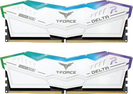 RAM Team D5 6400 32GB C40 Delta RGB Beyaz K2