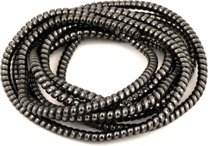 Kablo Kordon Koruyucu Spiral Sarma Kılıf Koruma Black Shine