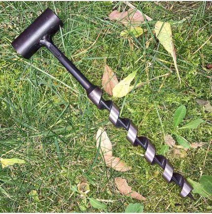 Ayısı® Nordic™ Delme Çapı 18 Mm - Bushcraft İsveç El Burgusu Boyunduruk İsveç Ocağı Outdoor Kamp Ekipmanı