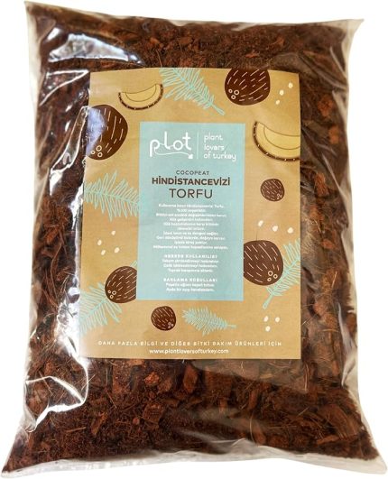 Cocopeat/Hindistan Cevizi Torfu /%100 Doğal Torf 5 lt - 9 lt (9 lt)