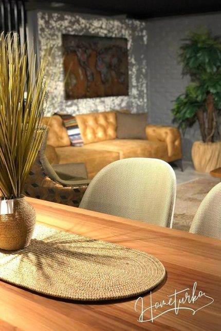 Turko Hometurko, Doğal Jüt, Hasır, Amerikan Servis, Runner. 35x100 Jüt Hasır