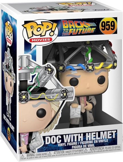 46914 POP Figür - Movie: BTTF- Doc w/helmet, Multicolor