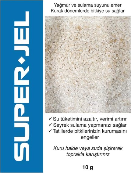 Süper Emici Polimer (1, 10 Gram)