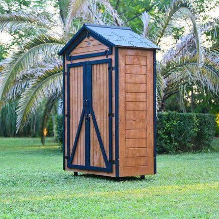 Ahşap Bahçe Depolama Dolabı 850 LT