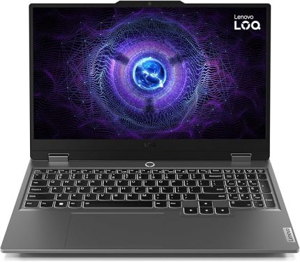 LOQ i5-13450HX 16GB 512GB SSD 15.6" FHD 144Hz RTX 5060 8GB GDDR7 FreeDOS Laptop, 83JE00JMTR