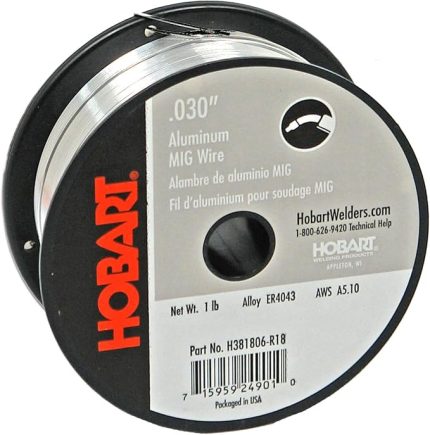 H381806-R18 1LB ER4043 Alüminyum Kaynak Teli, 0,030 İnç