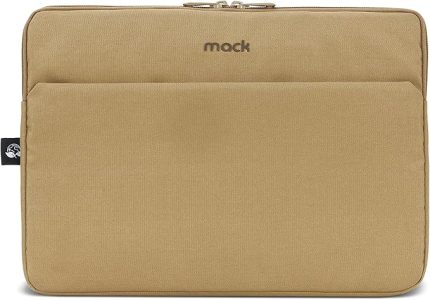 MCE-1503 14.1" Nova Eco Çevre Dostu 13-14 inç Yeni MacBook Pro için Kılıf, Aksesuar Bölmeli Laptop kılıfı, YKK Fermuarlı Notebook & Tablet kılıfı, Camel