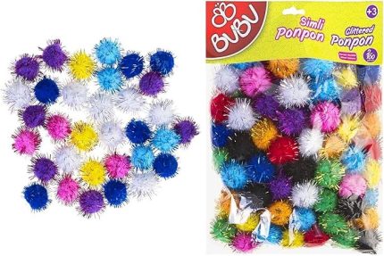 Ponpon Simli 2 Cm 100Lü Karma 00112