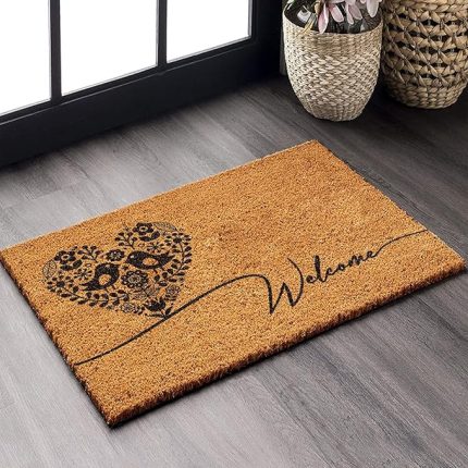 Paspas Welcome Desenli Kapı Önü Paspası 40 x 60 cm DCV-PAS-1119-1Q